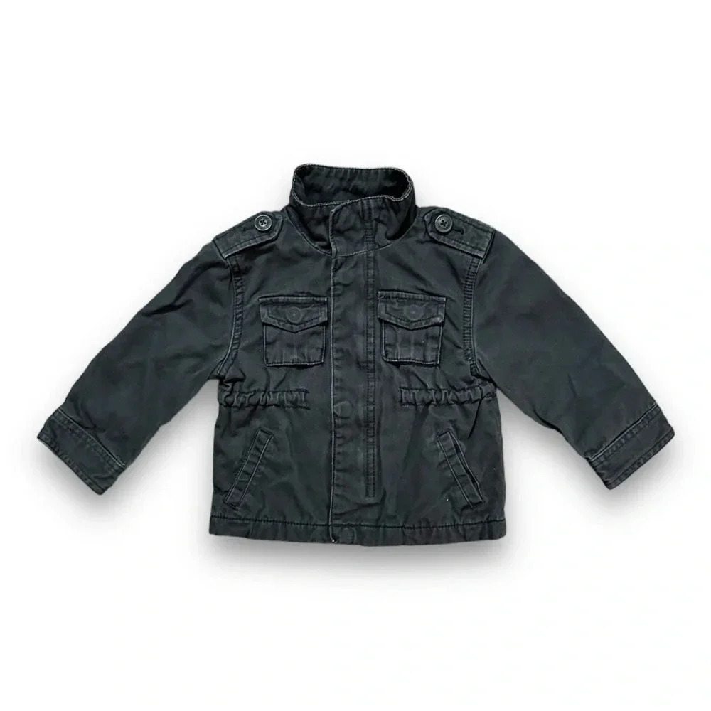 Oshkosh | Boy’s Navy Canvas Jacket (24 mos) 💙